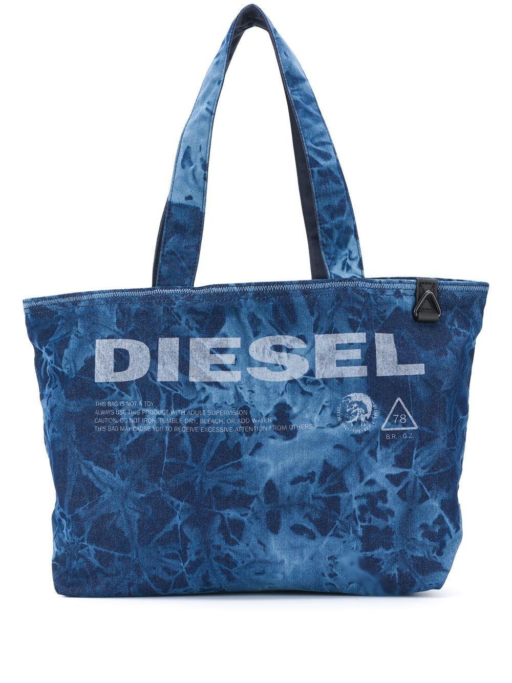 Not A Toy tie-dye print tote bag - 1