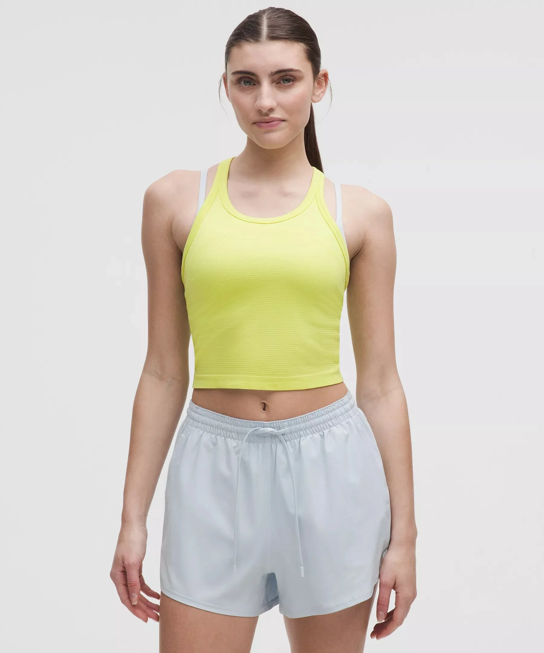 Swiftly Tech Cropped Racerback Tank Top 2.0 - 1