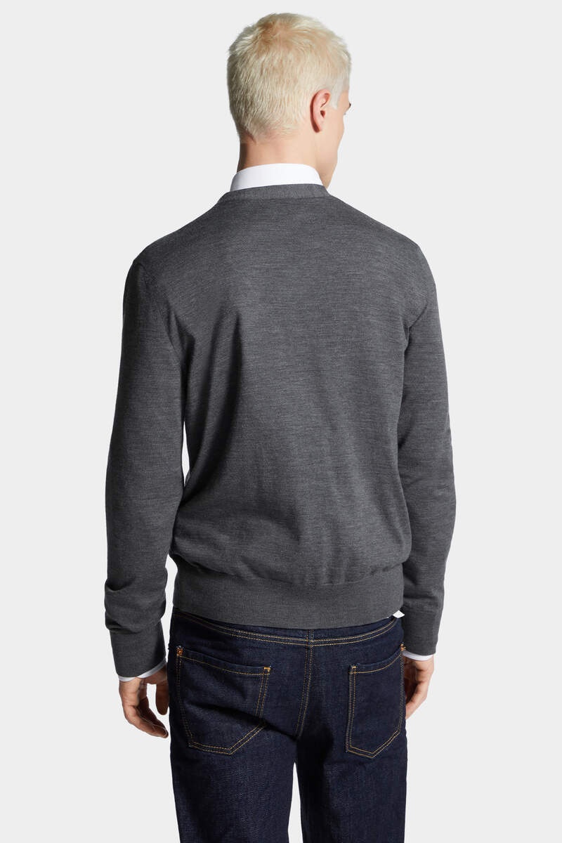 D2 WOOL CARDIGAN - 4