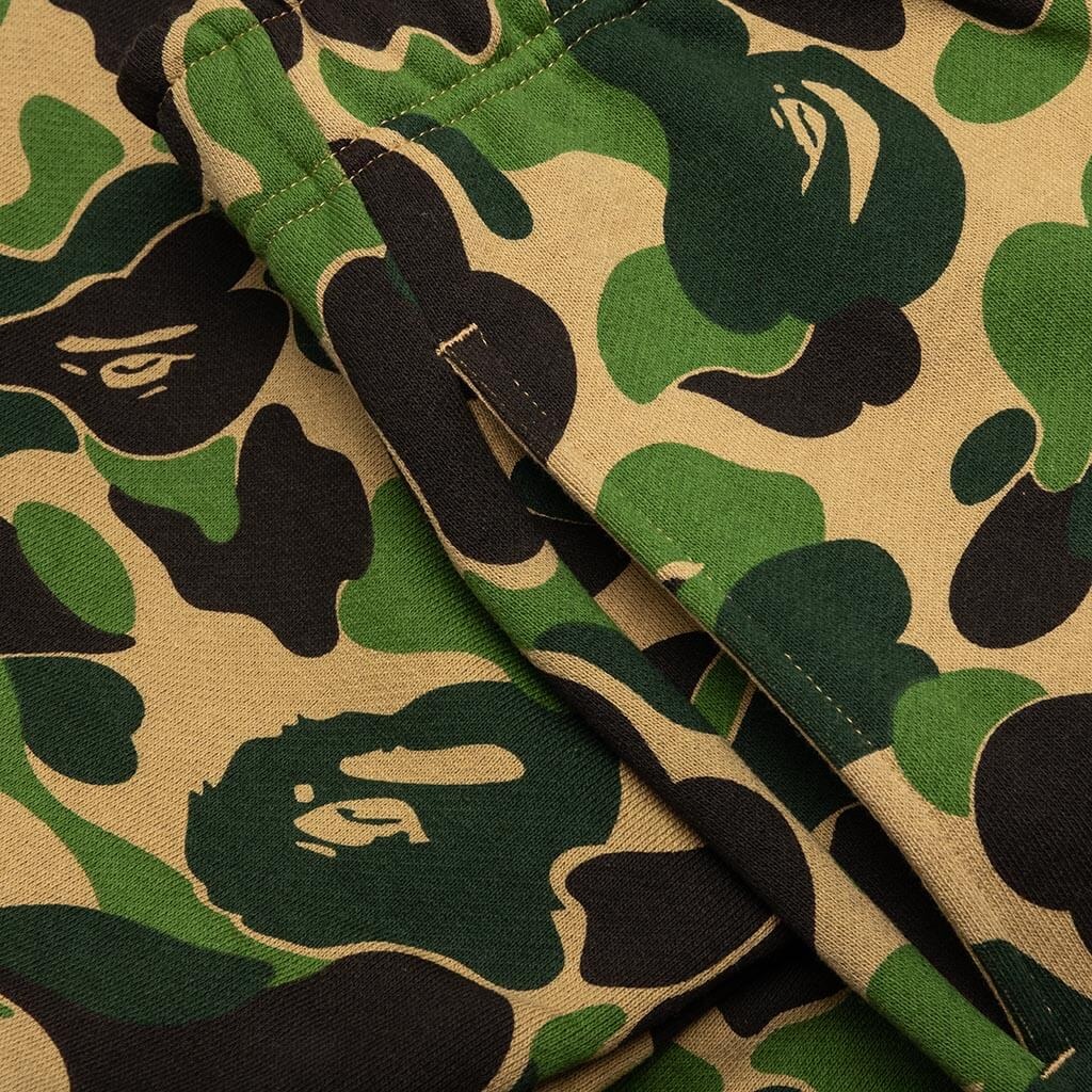 ABC CAMO SHARK SWEAT SHORTS - GREEN - 4