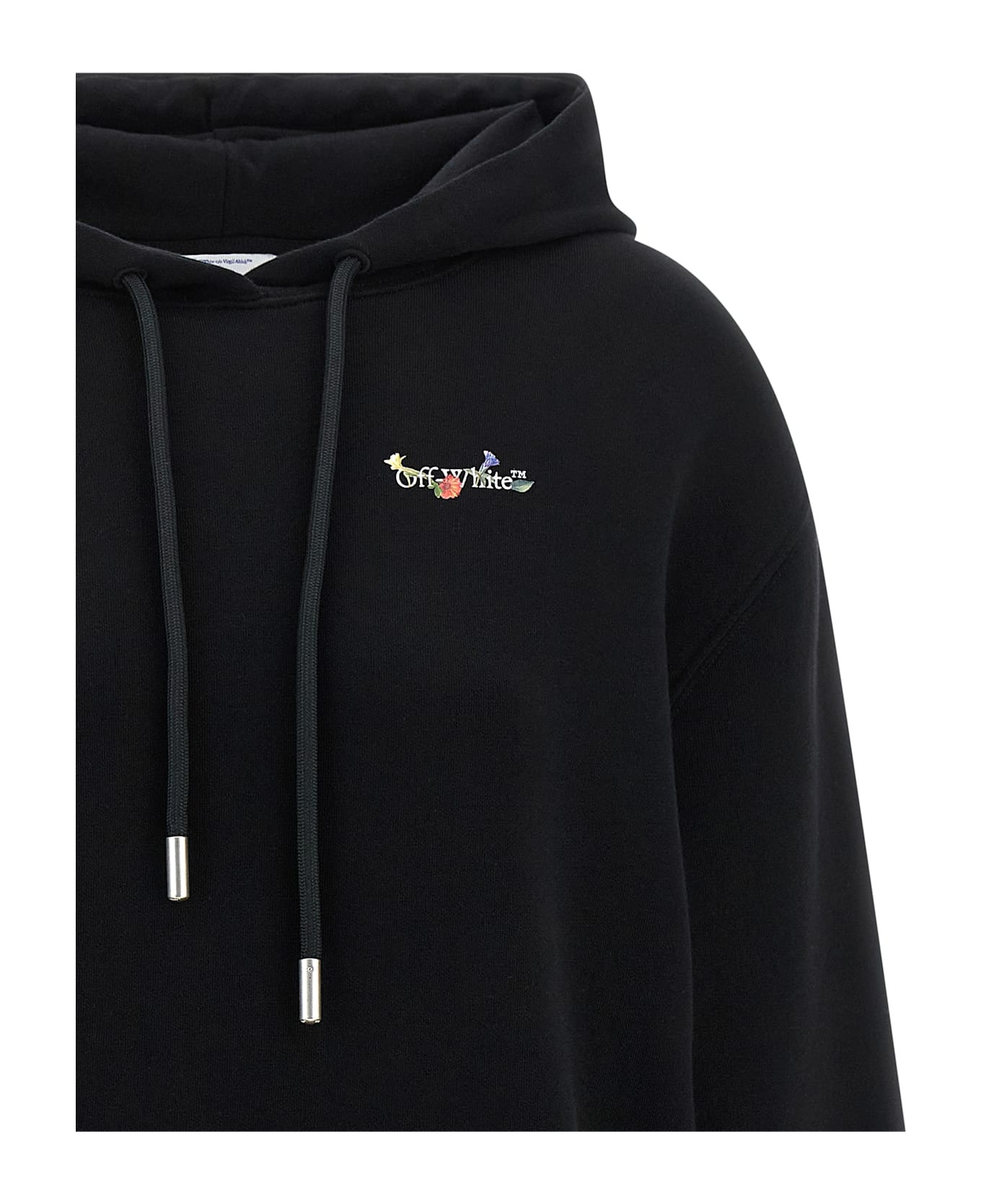 'arrow Glass Flower' Hoodie - 3