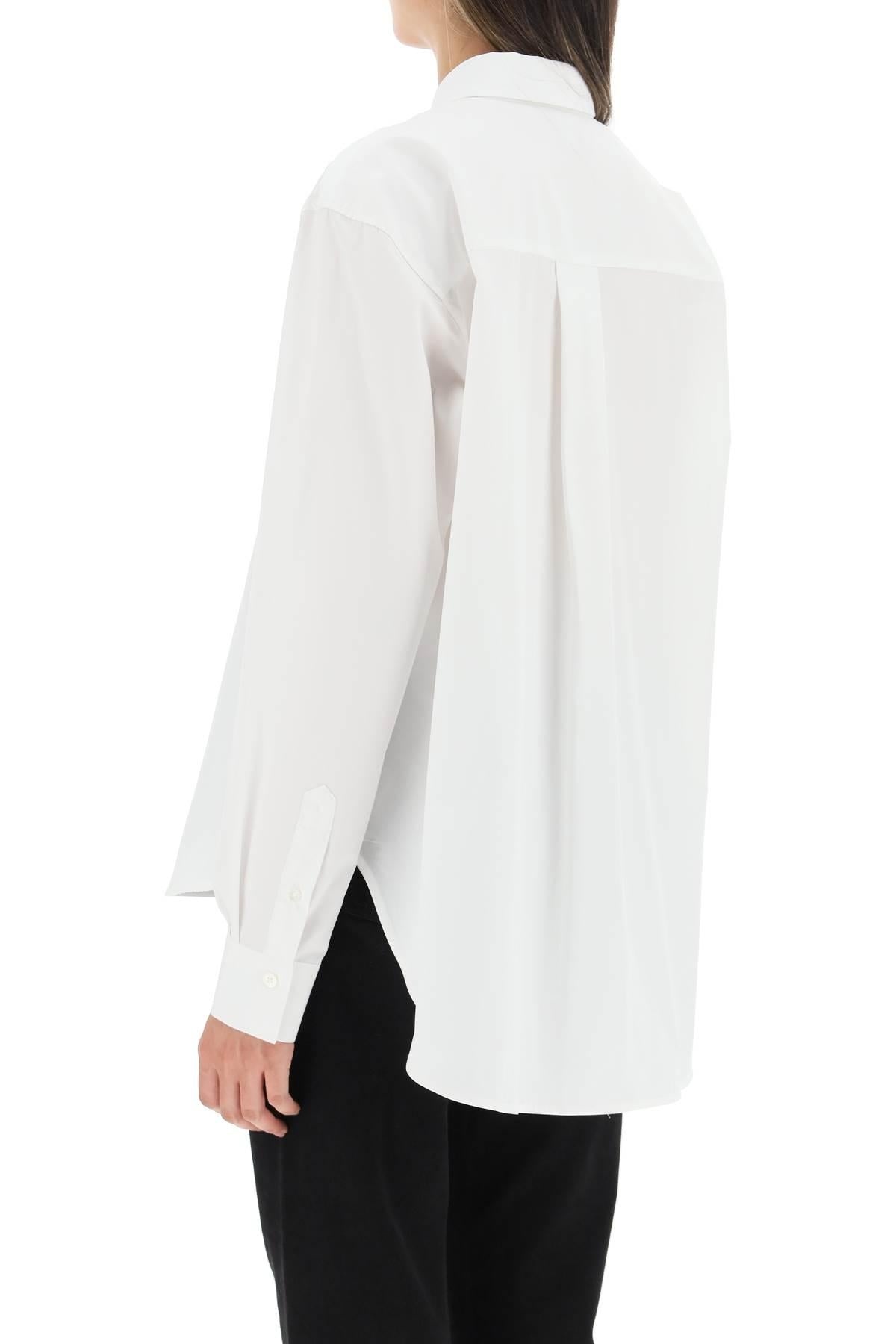 OVERSIZED ORGANIC POPLIN SHIRT - 4