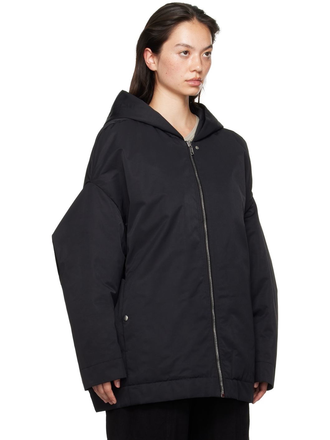Black Porterville Hooded Peter Jacket - 2