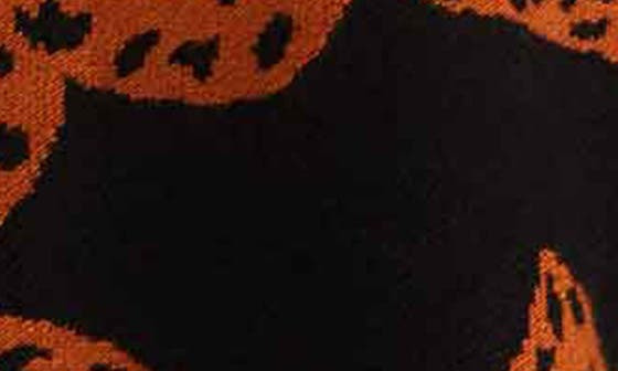 FARM Rio Leopard Hearts Jacquard Cardigan in Leopard Hearts Black at Nordstrom - 3