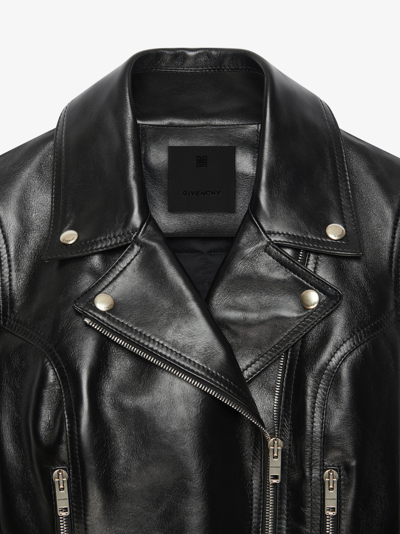 BIKER JACKET IN LEATHER 6