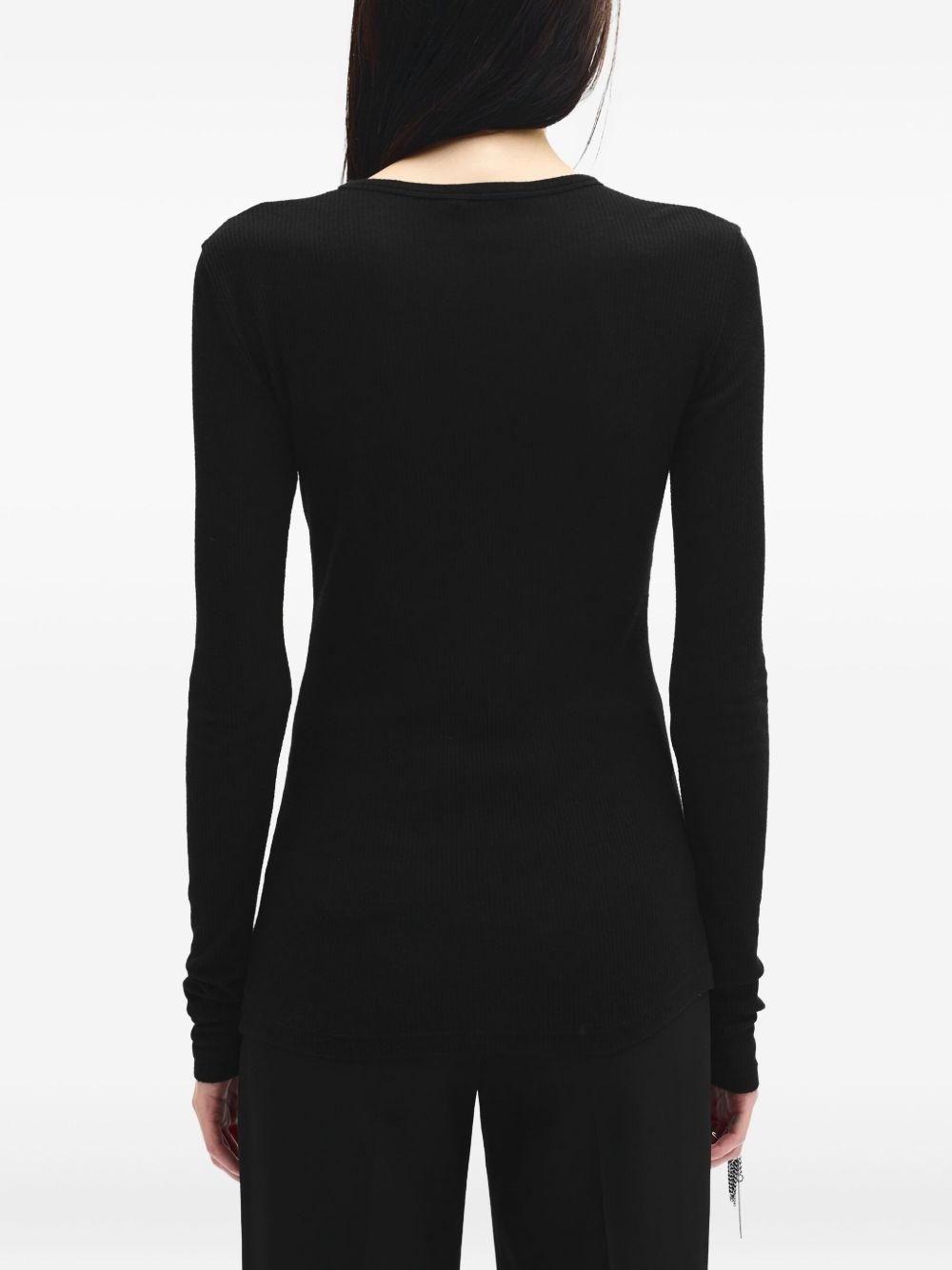 Fiene long-sleeve ribbed top - 4