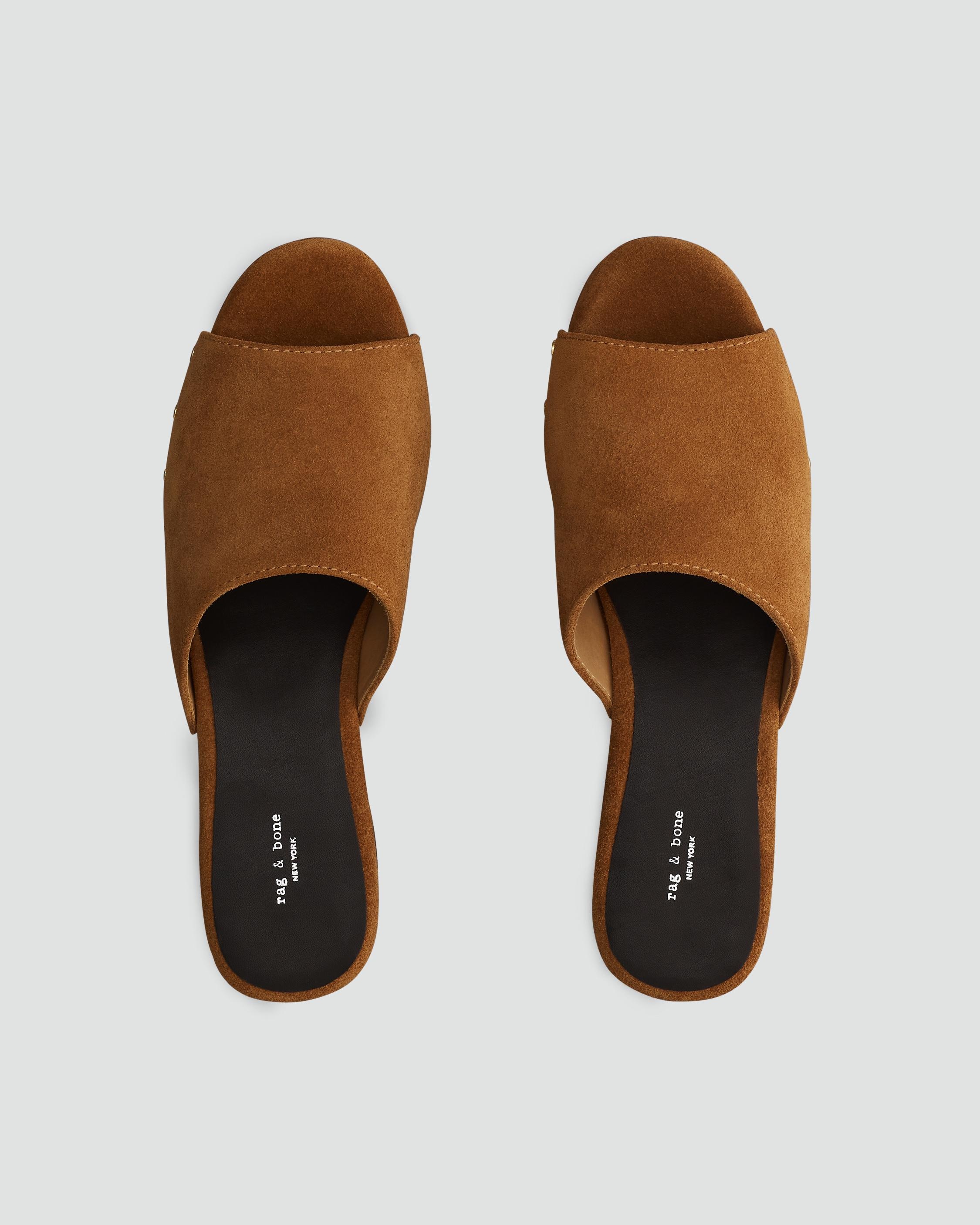 Mara Clog Slide - Suede
Heeled Clog - 2