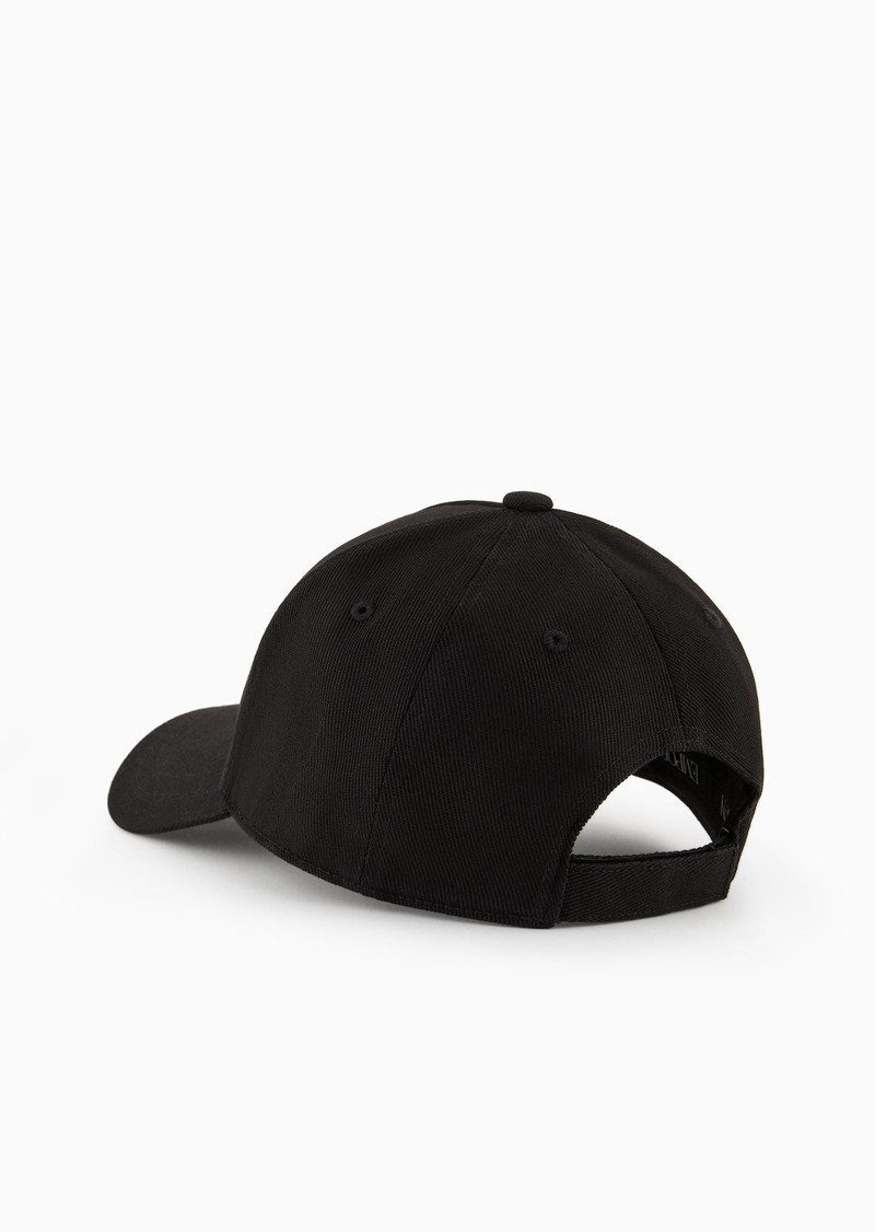 EMPORIO ARMANI Baseball cap with embroidered oversized logo outlook