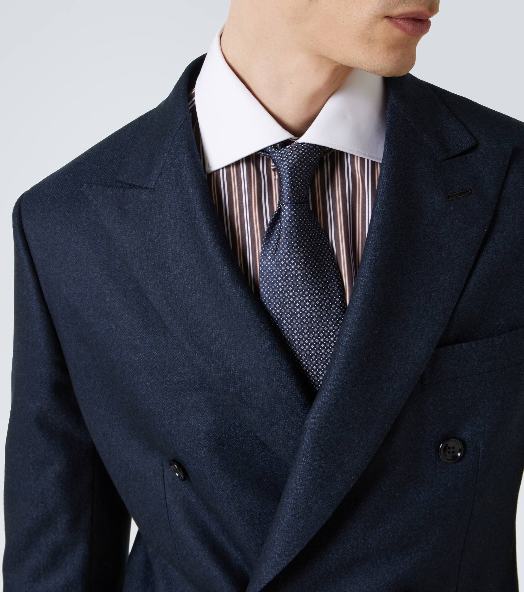 Printed silk tie - 3