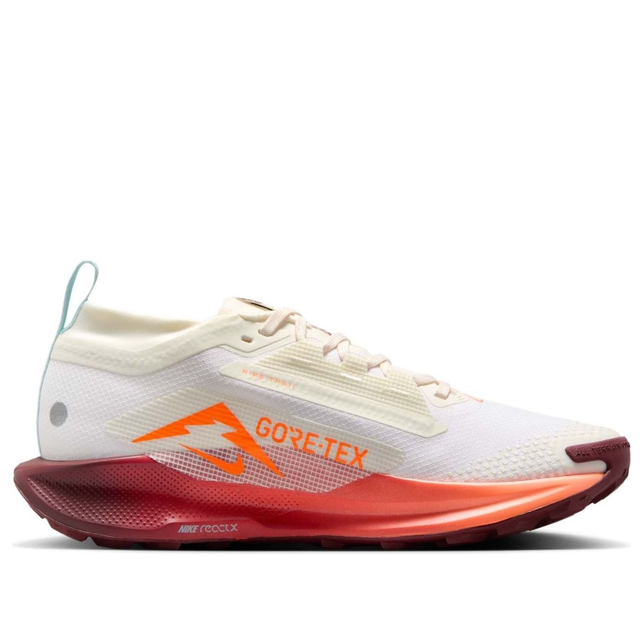 (WMNS) Nike Pegasus Trail 5 Gore-Tex 'Sail Hyper Crimson Team Red' FQ0912-104 - 6