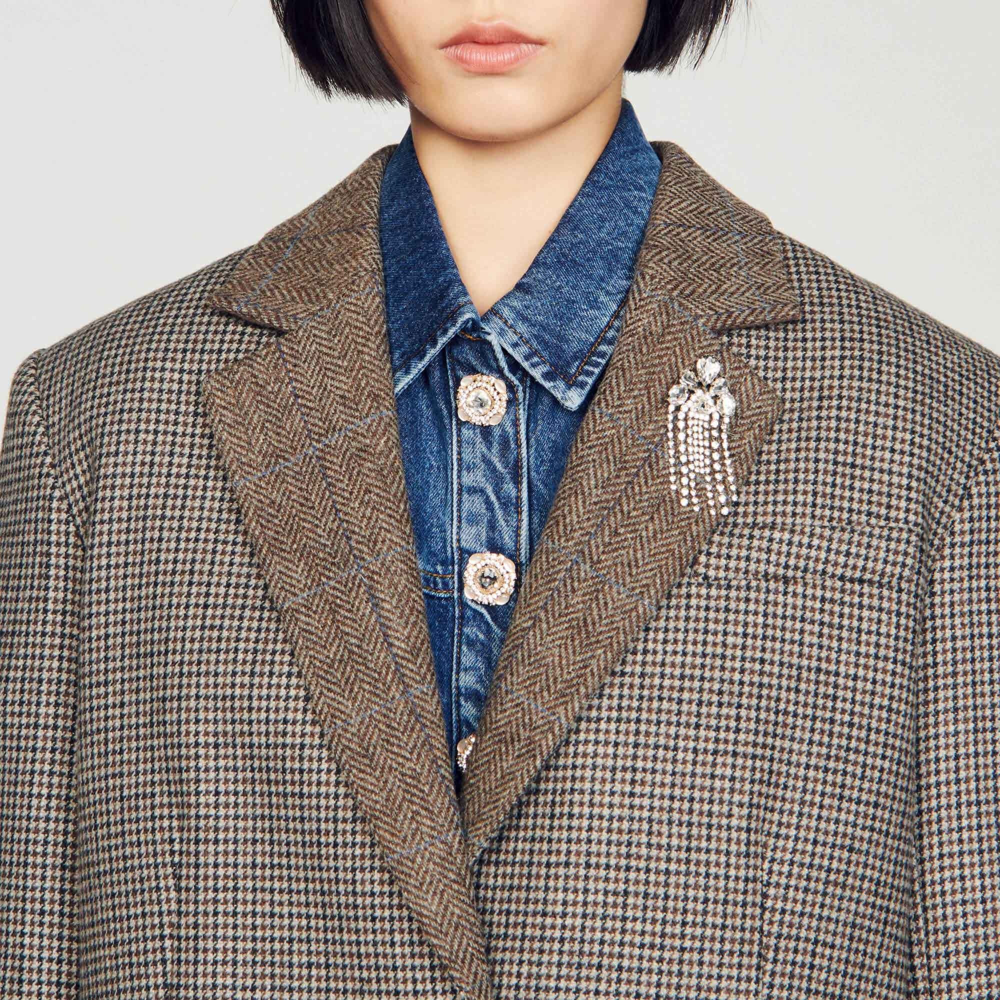 HOUNDSTOOTH BLAZER - 4