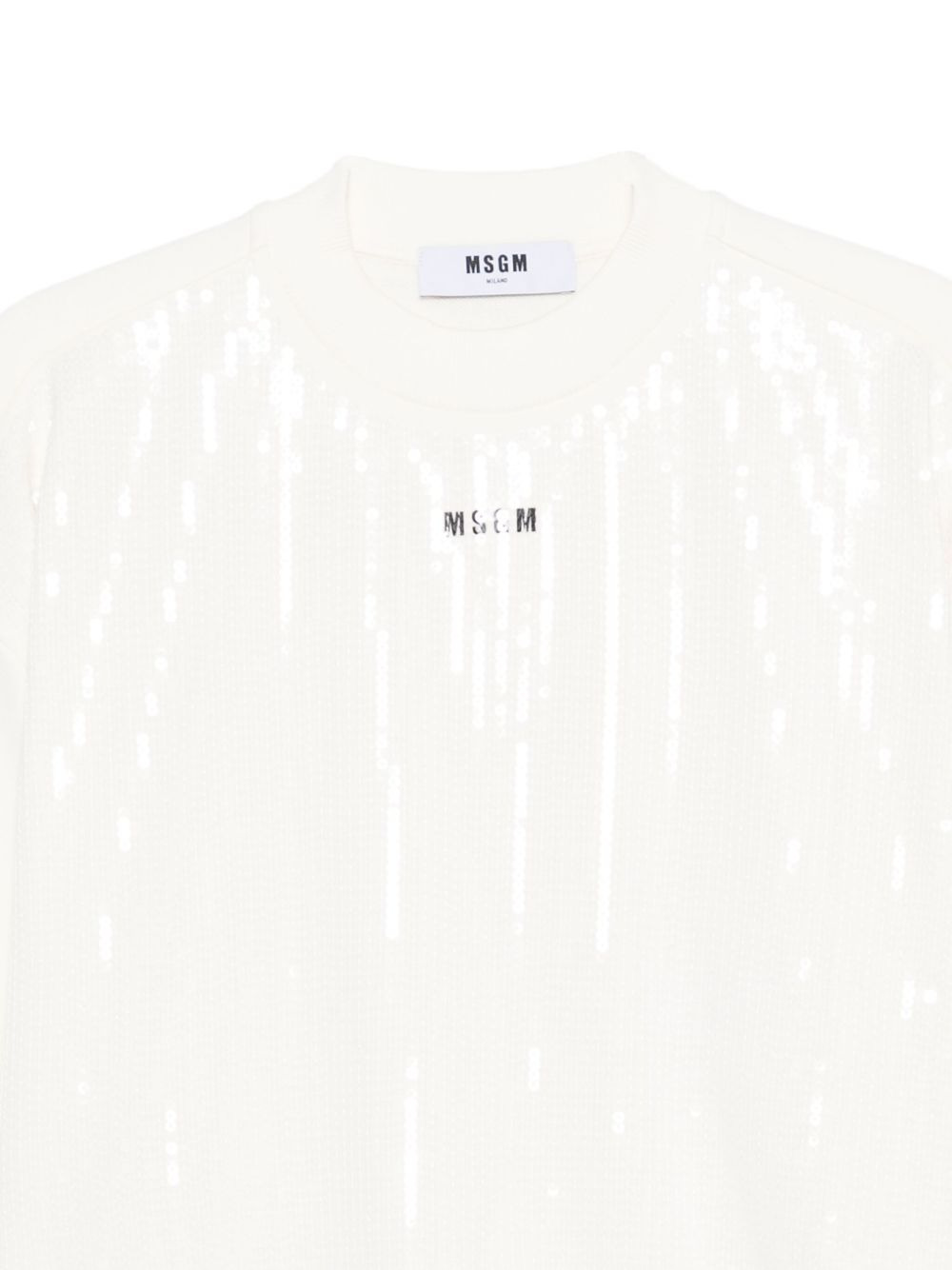 sequin-embellished sweatshirt - 3