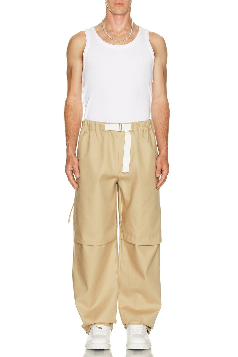 DARKPARK Jordan Heavy Cotton Satin Relax Fit Trousers outlook