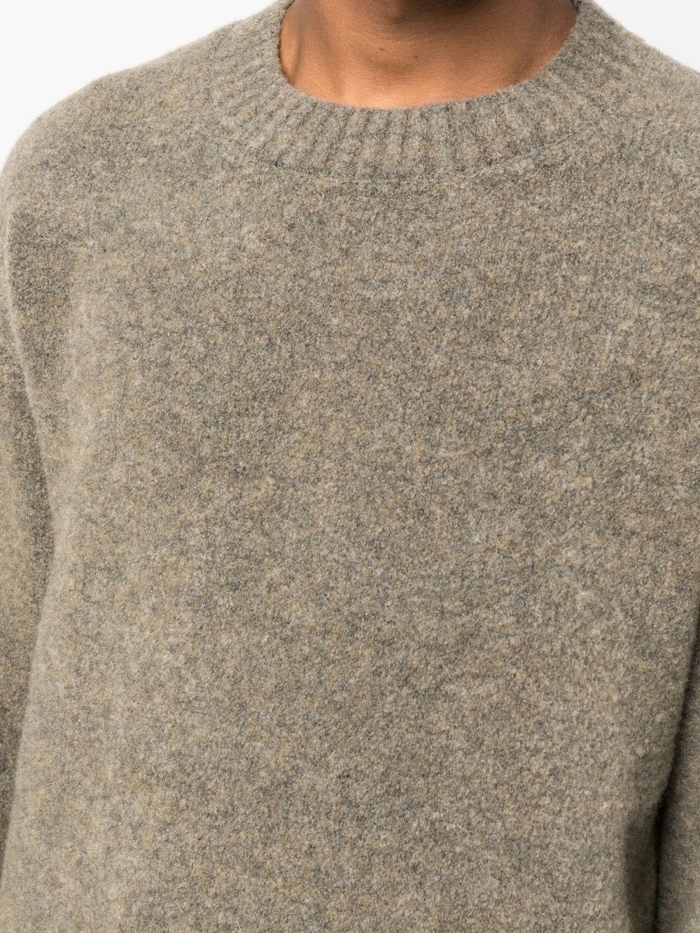 wool crew-neck jumper - 5