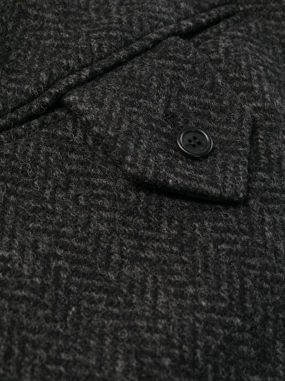 tailored herringbone trousers - 6