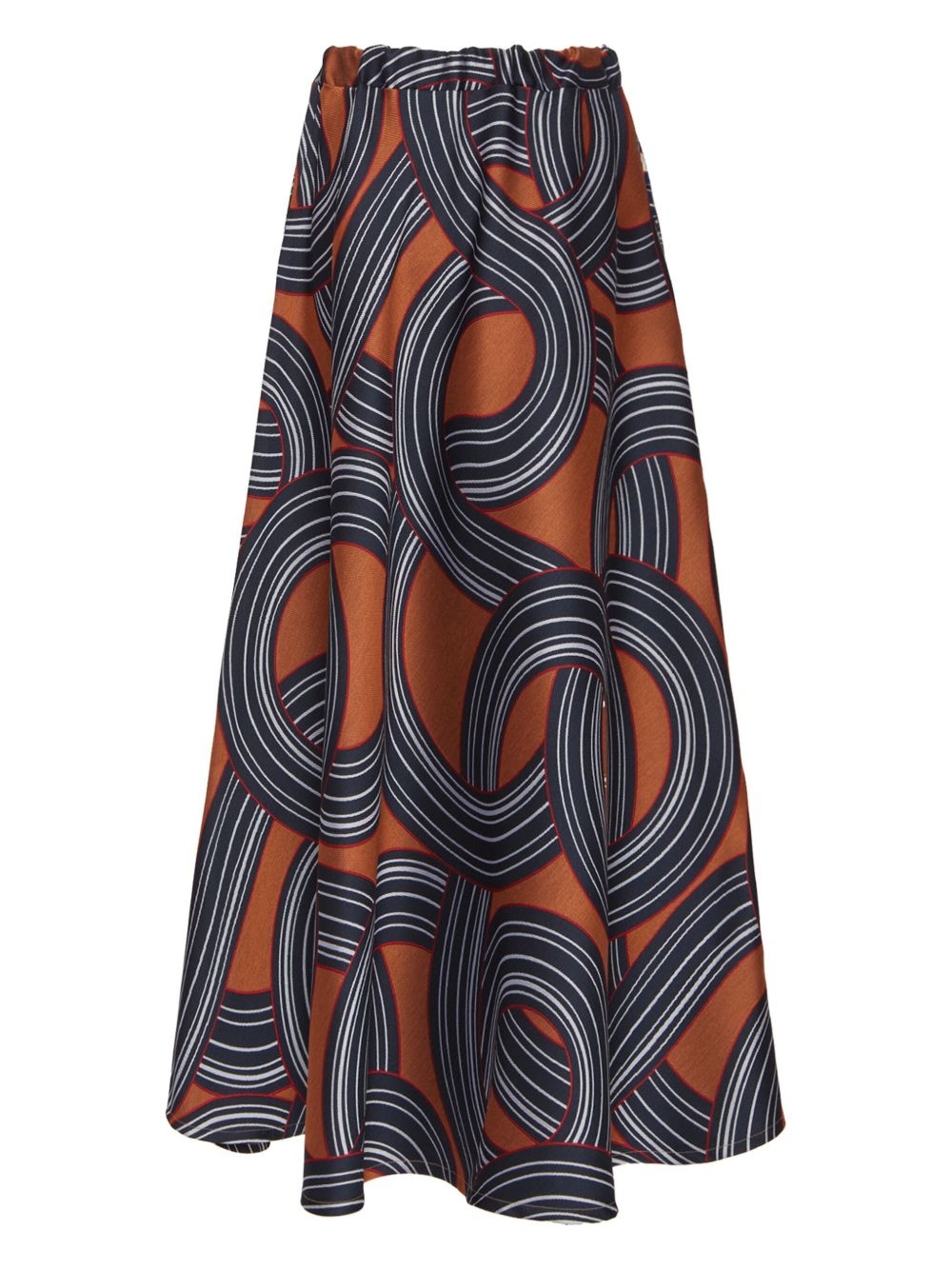 jacquard midi skirt - 5