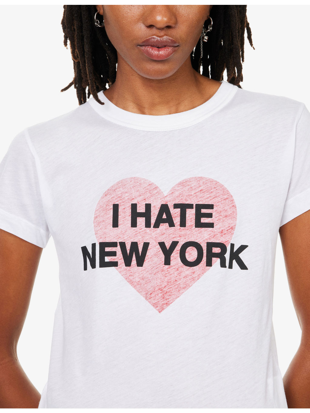 I Hate New York Short-Sleeves Cotton-Jersey T-Shirt - 5