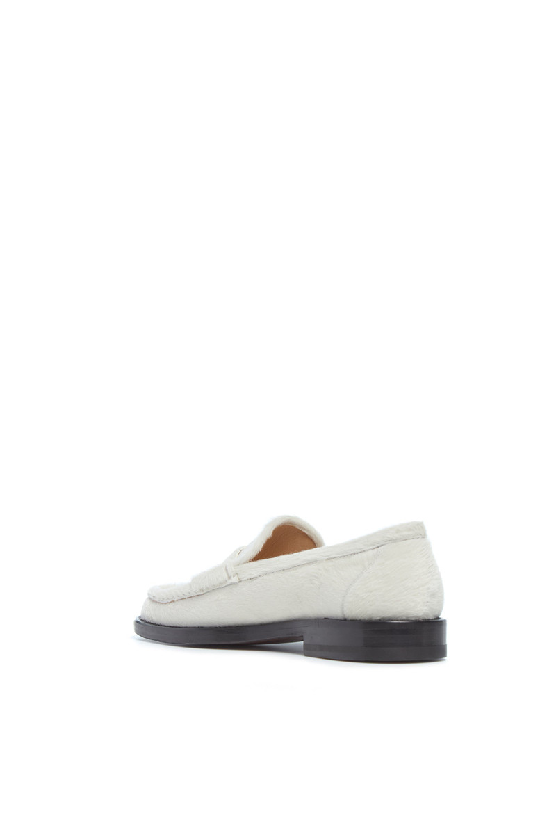 GABRIELA HEARST Pierre Loafer in Ivory Pony Hair outlook