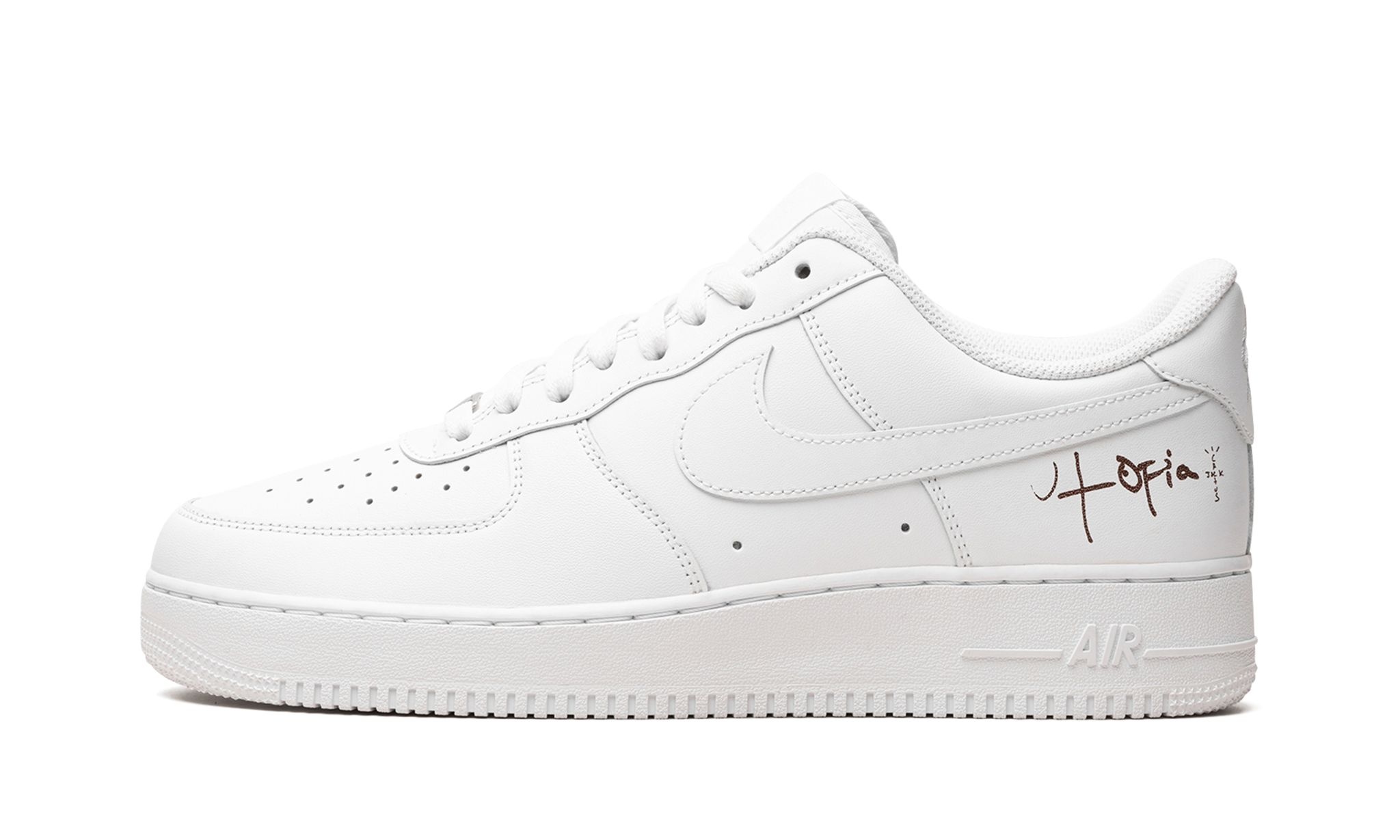 AIR FORCE 1 LO '07 WMNS "Travis Scott Cactus Jack Utopia Edition - White" - 1