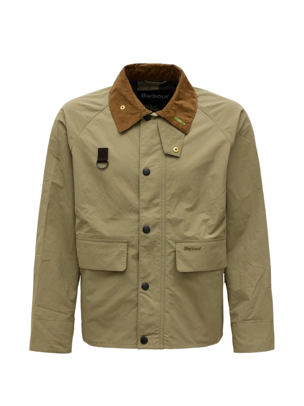 corduroy collar jacket - 1