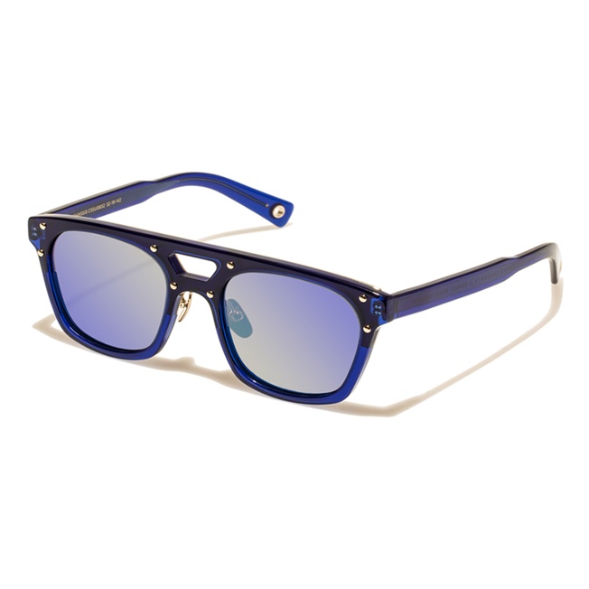 Unisex Sunglasses Blue Mirror - 2
