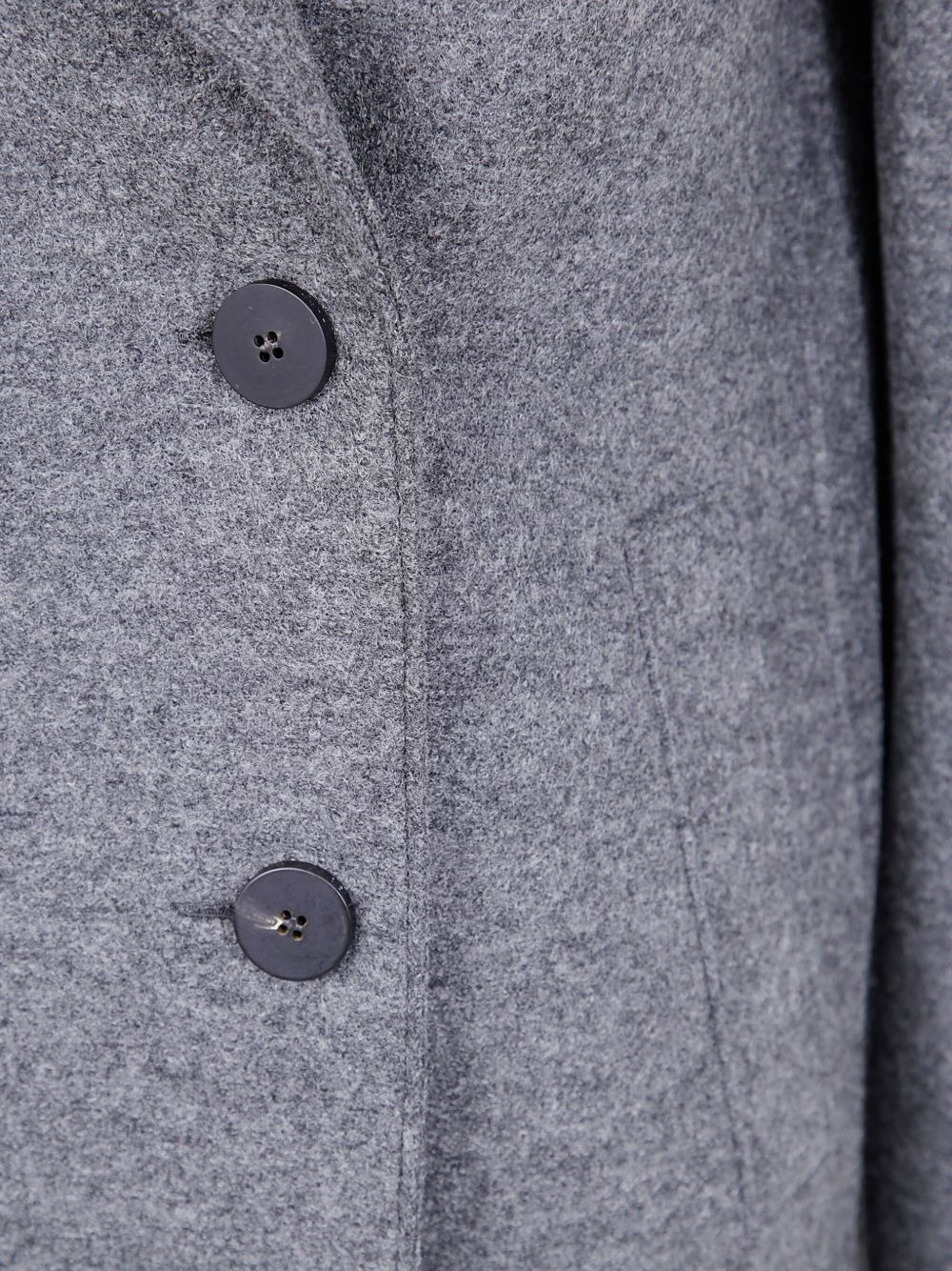 double-breasted wool coat - 3