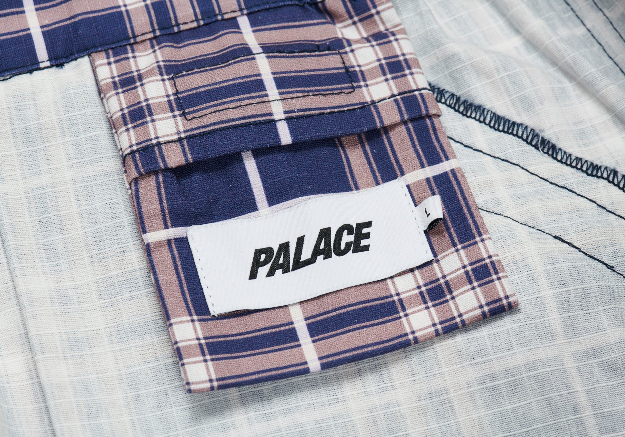 DEFLECTOR SHORTS NAVY CHECK - 6