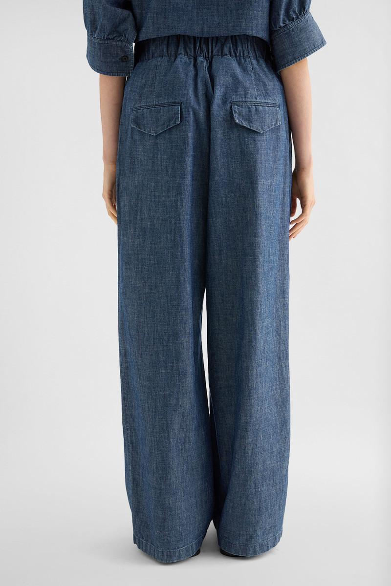 Cotton Chambray Trousers 5