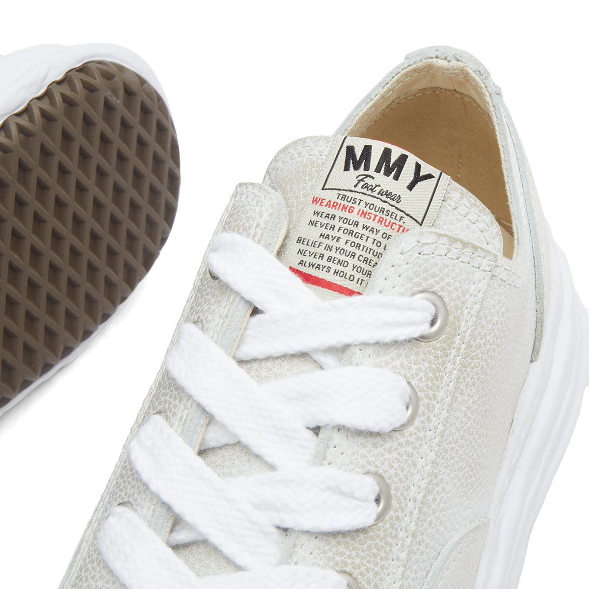 HANK LOW-TOP SNEAKERS (WHITE) - 3