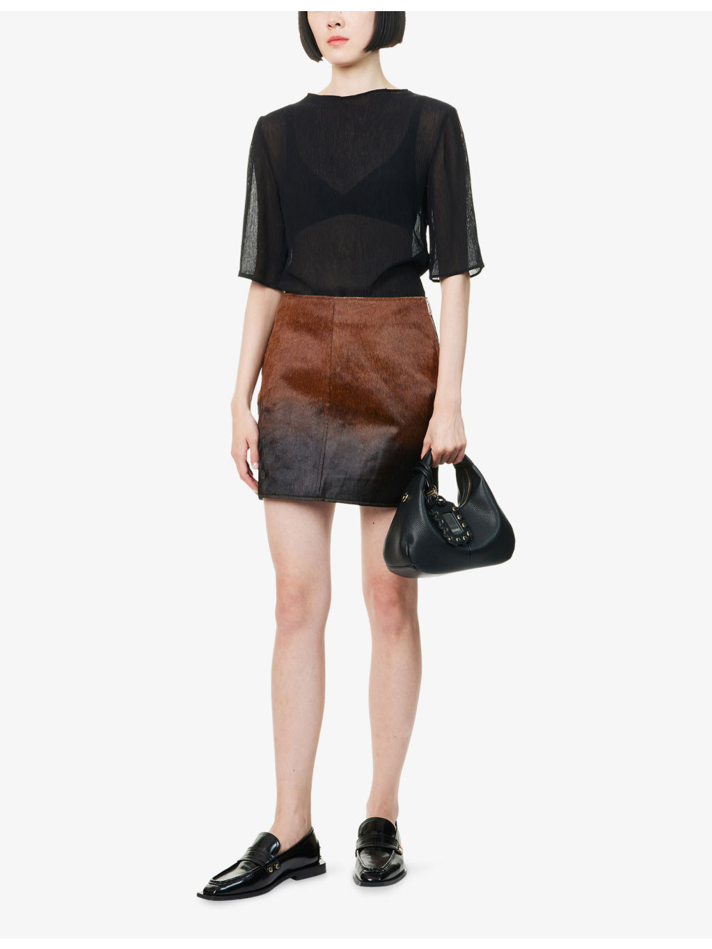 Samiller Short-Sleeves Woven Top - 2