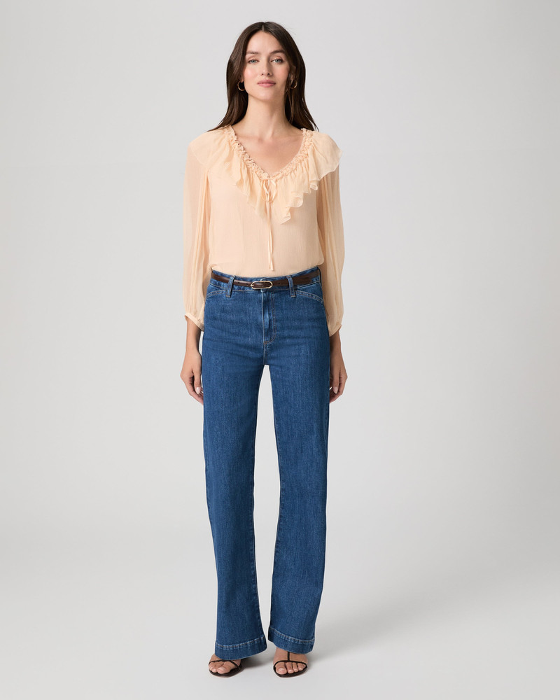 PAIGE Leenah 32" Wide Leg Jean outlook