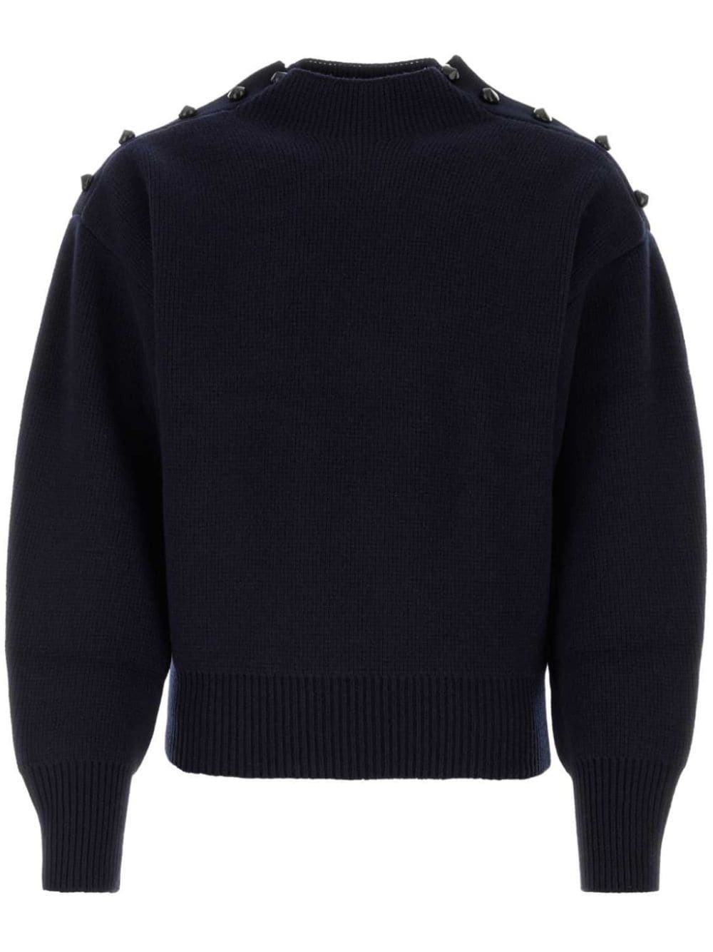 Salvatore Ferragamo Cashmere Italian Wool Blend Mock Neck Sweater deals