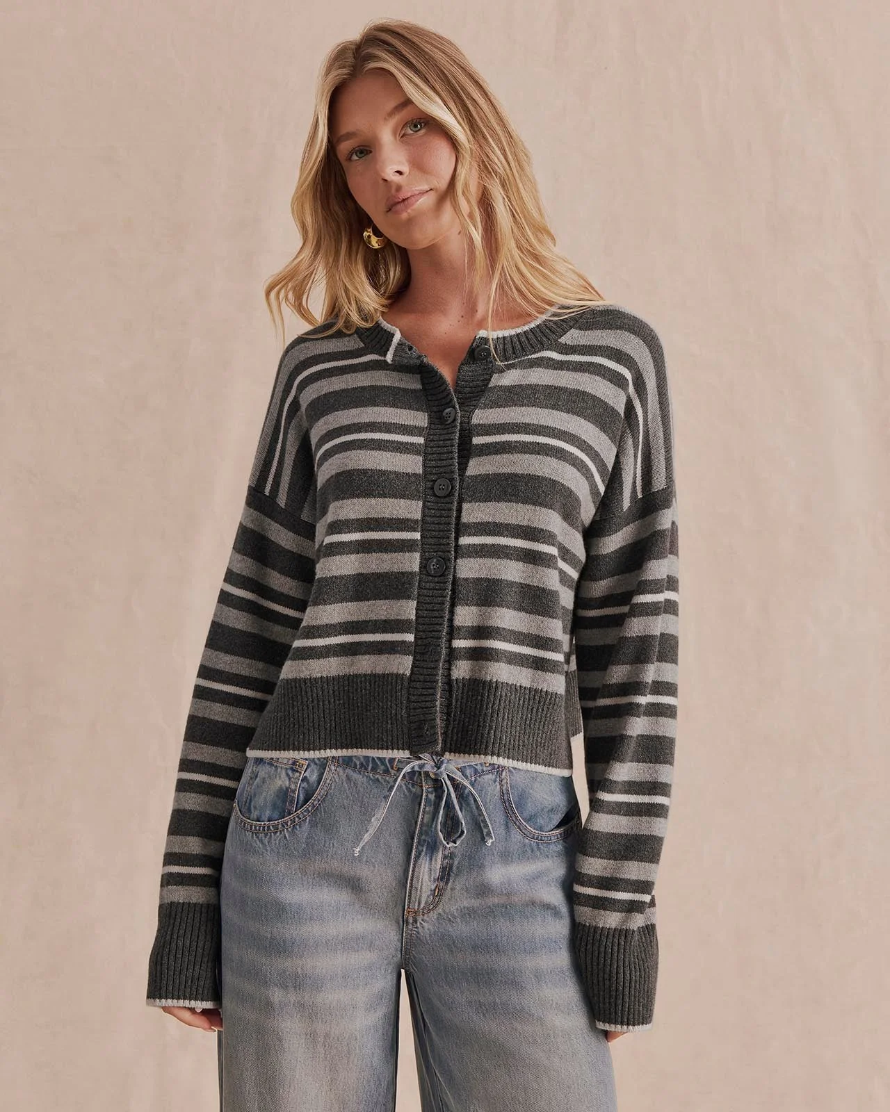 Haven Stripe Cardigan - 1