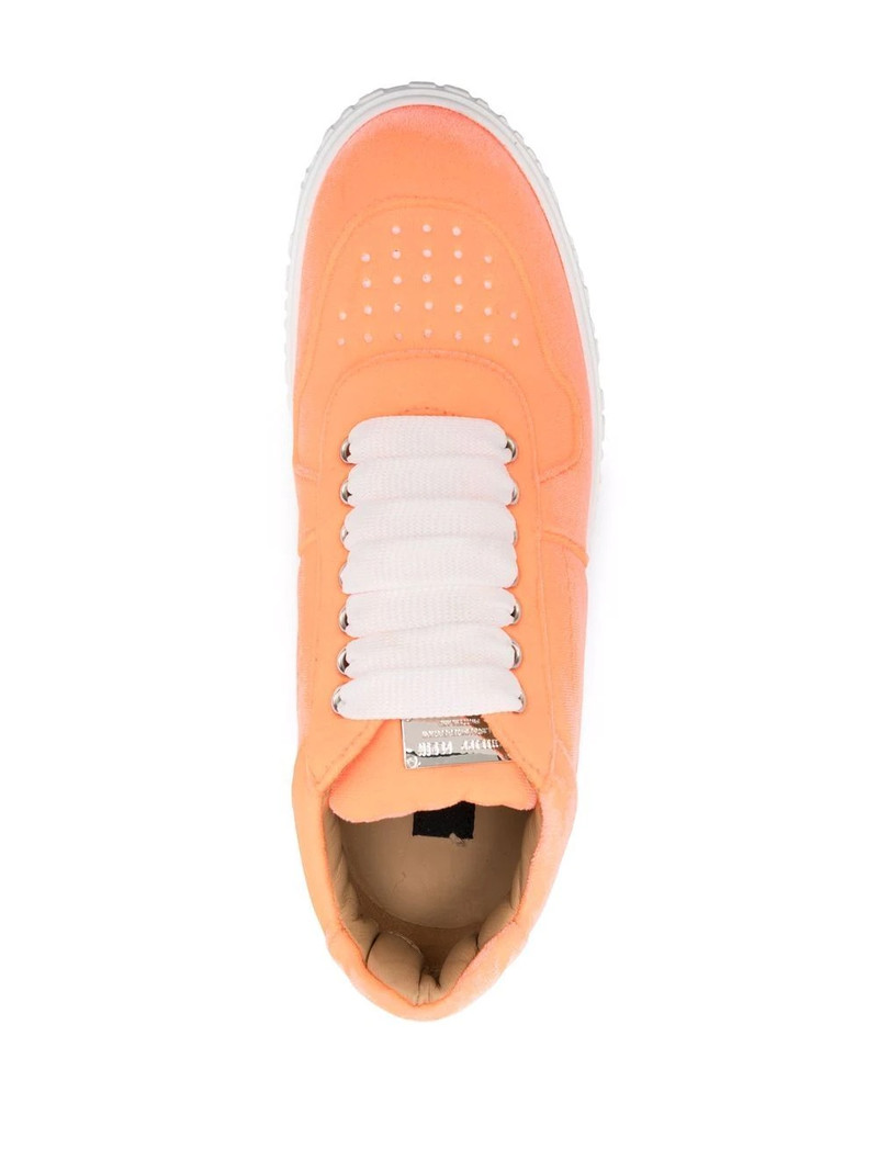 King Power velvet trainers 4