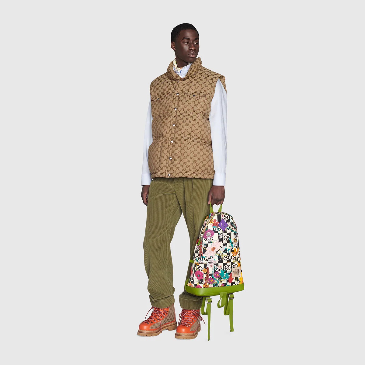 The North Face x Gucci down vest - 2