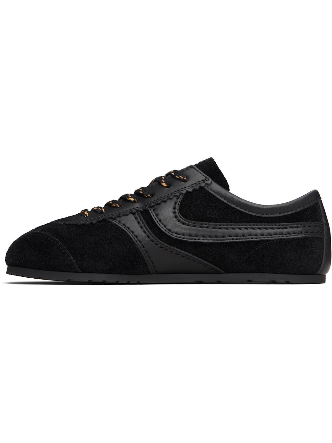 Black Suede Sneakers - 3