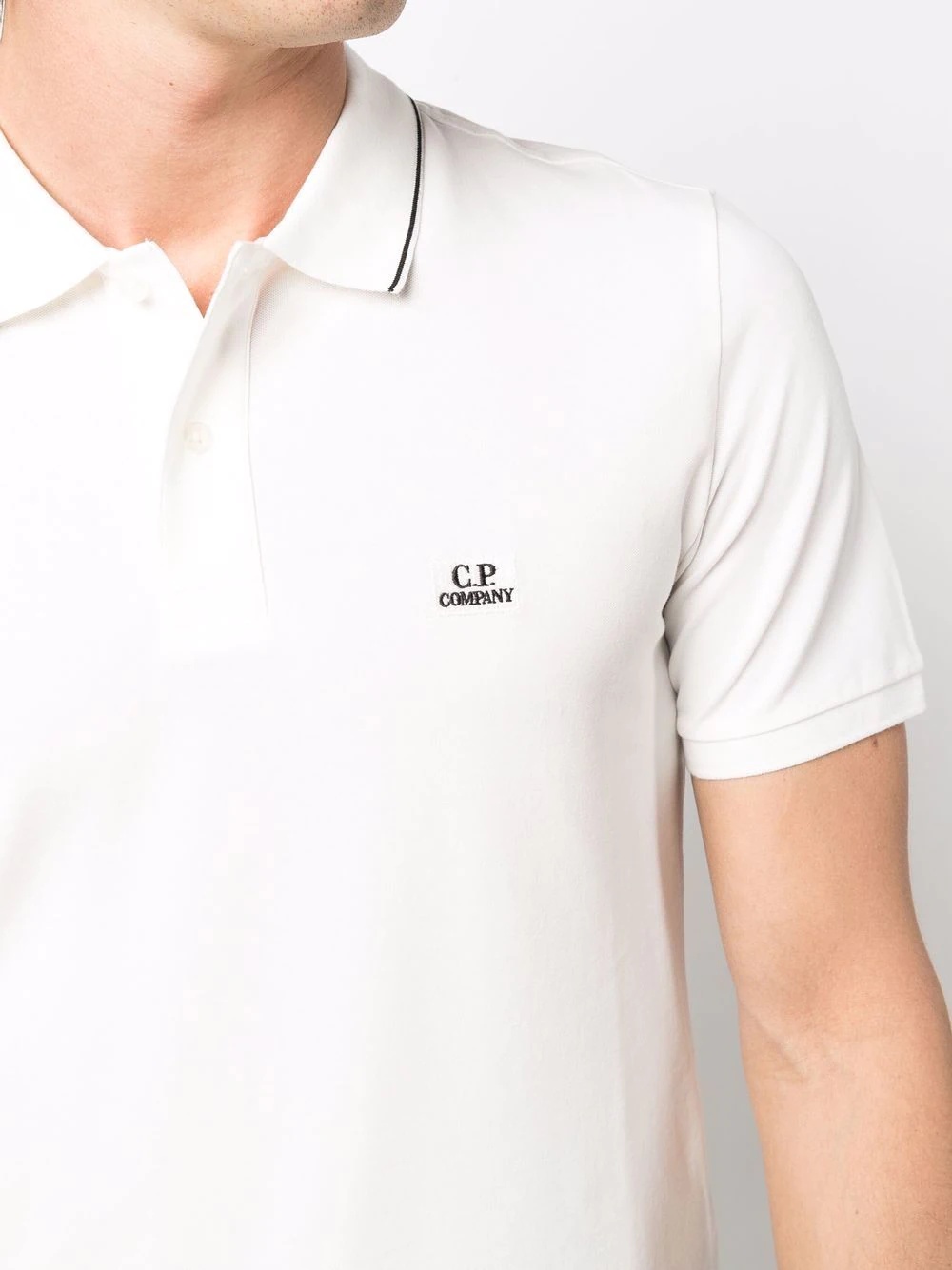 embroidered-logo polo shirt - 5