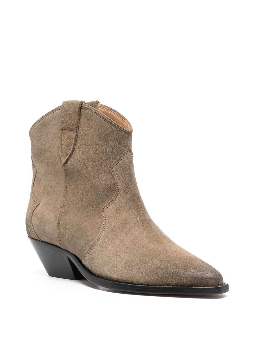 suede 45mm ankle boots - 2