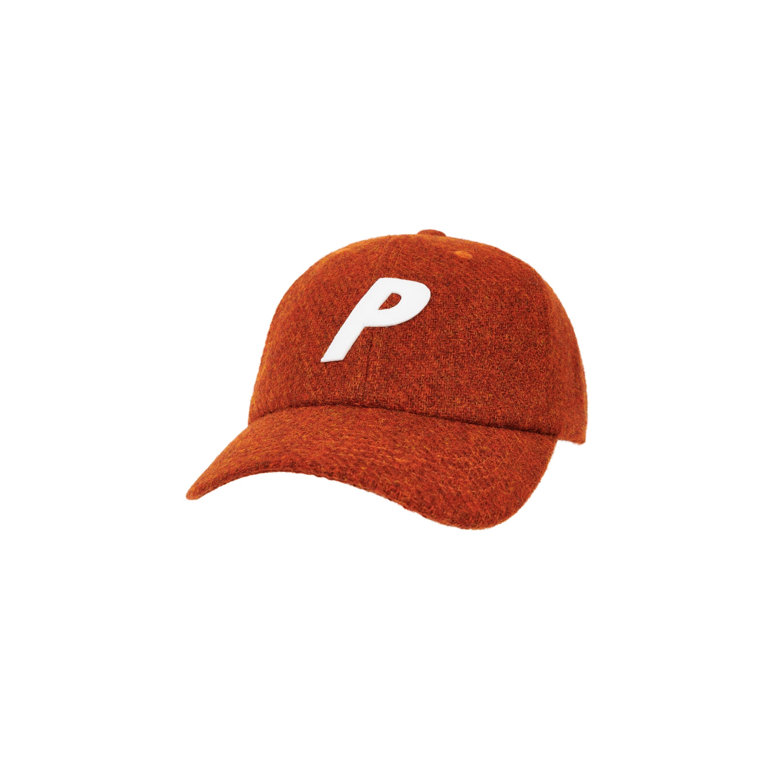 PALACE HARRIS TWEED P 6-PANEL BROWN | REVERSIBLE