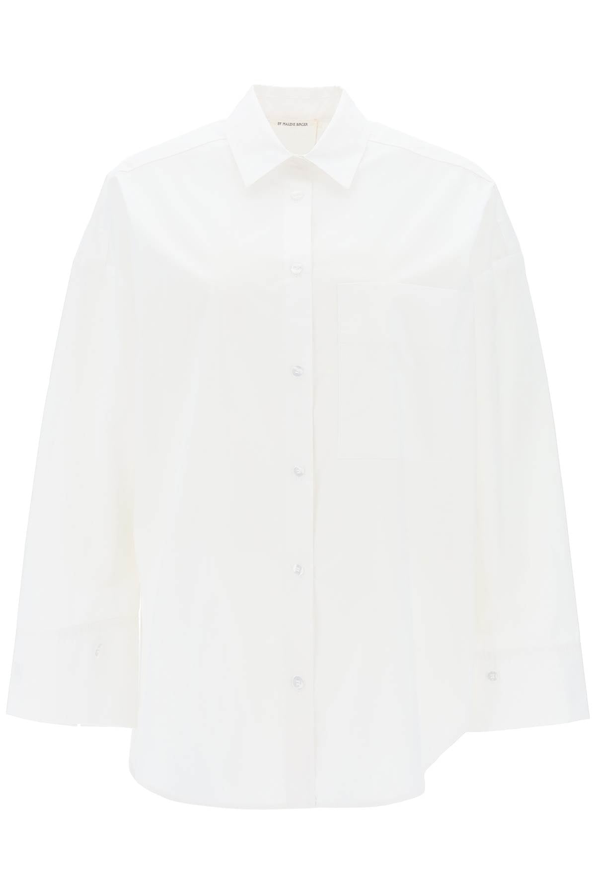 Derris Shirt In Organic Poplin - 1