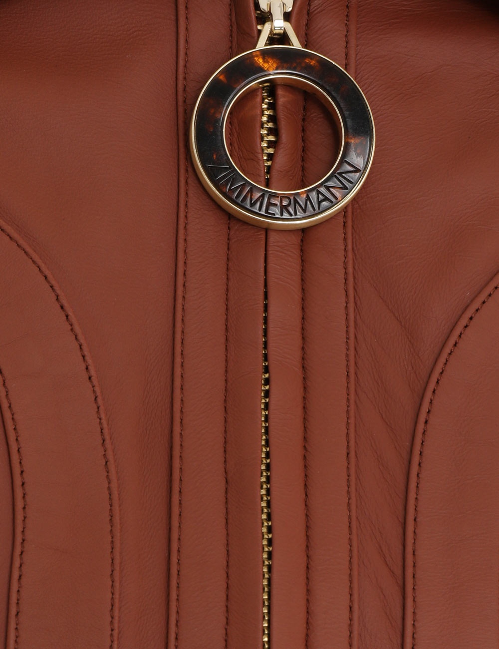 WONDERLAND LEATHER BOMBER - 6