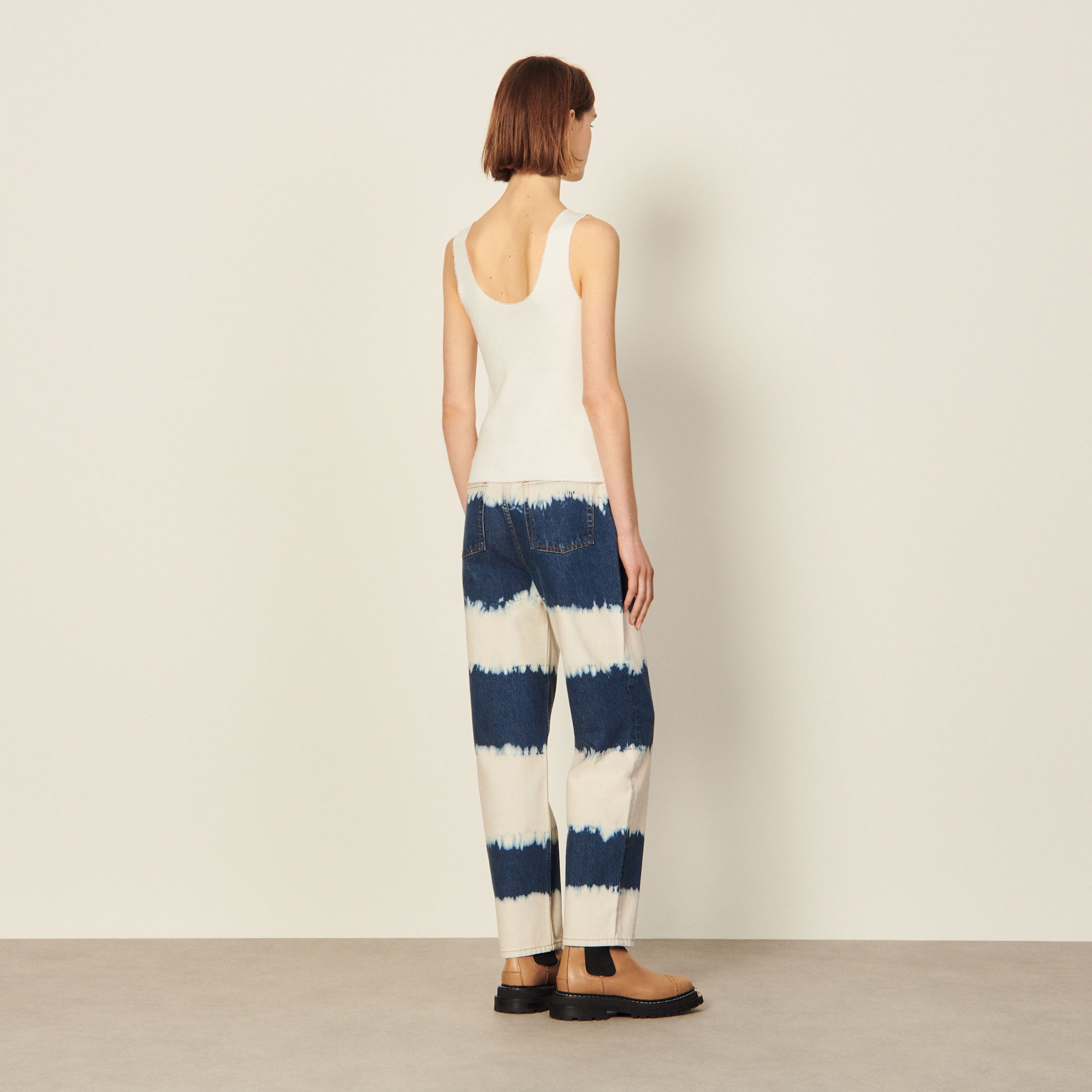 Vest top with tie - 3