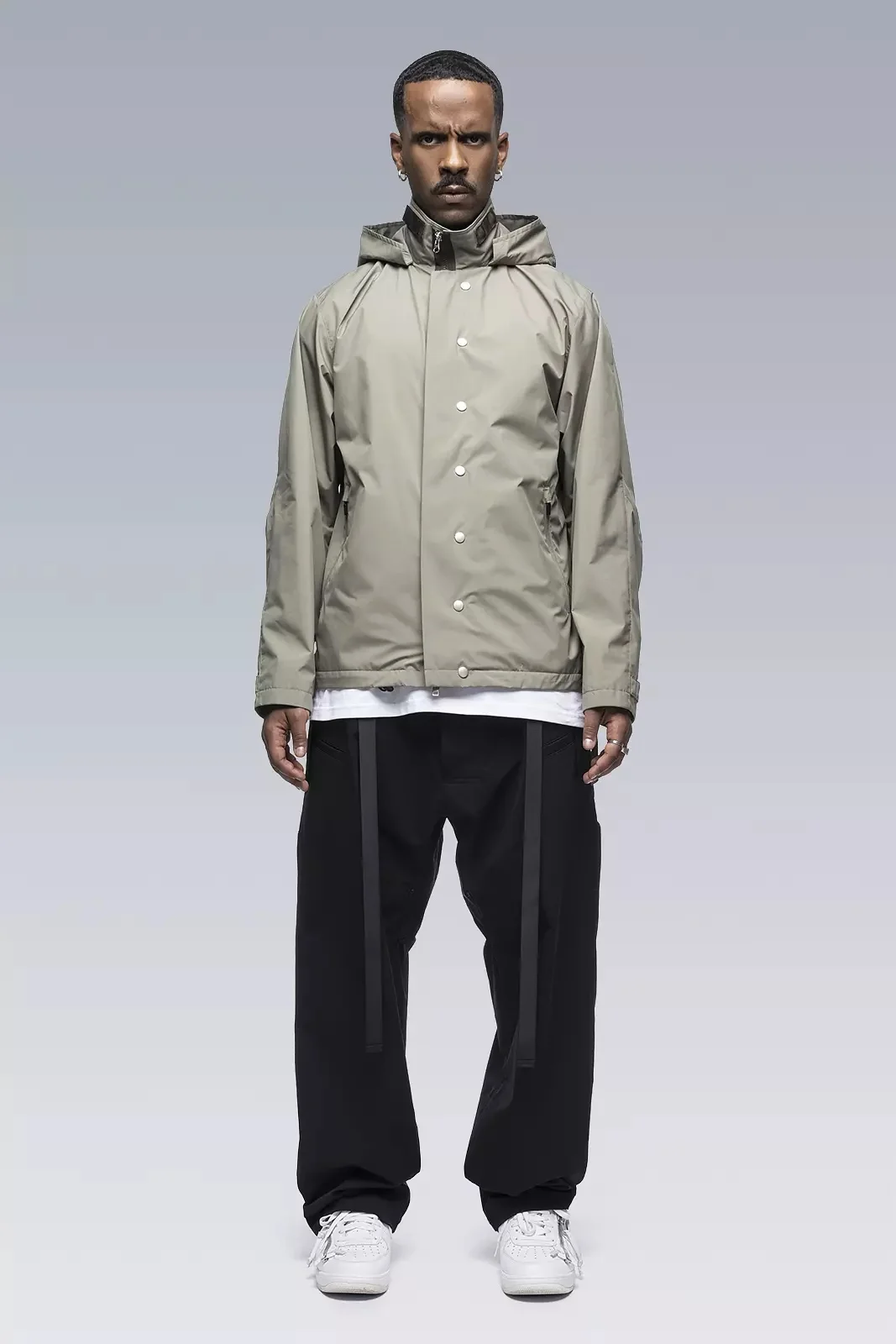 J119-WS 2L Gore-Tex® Infinium™ Windstopper® Interops Jacket Alpha Green - 1