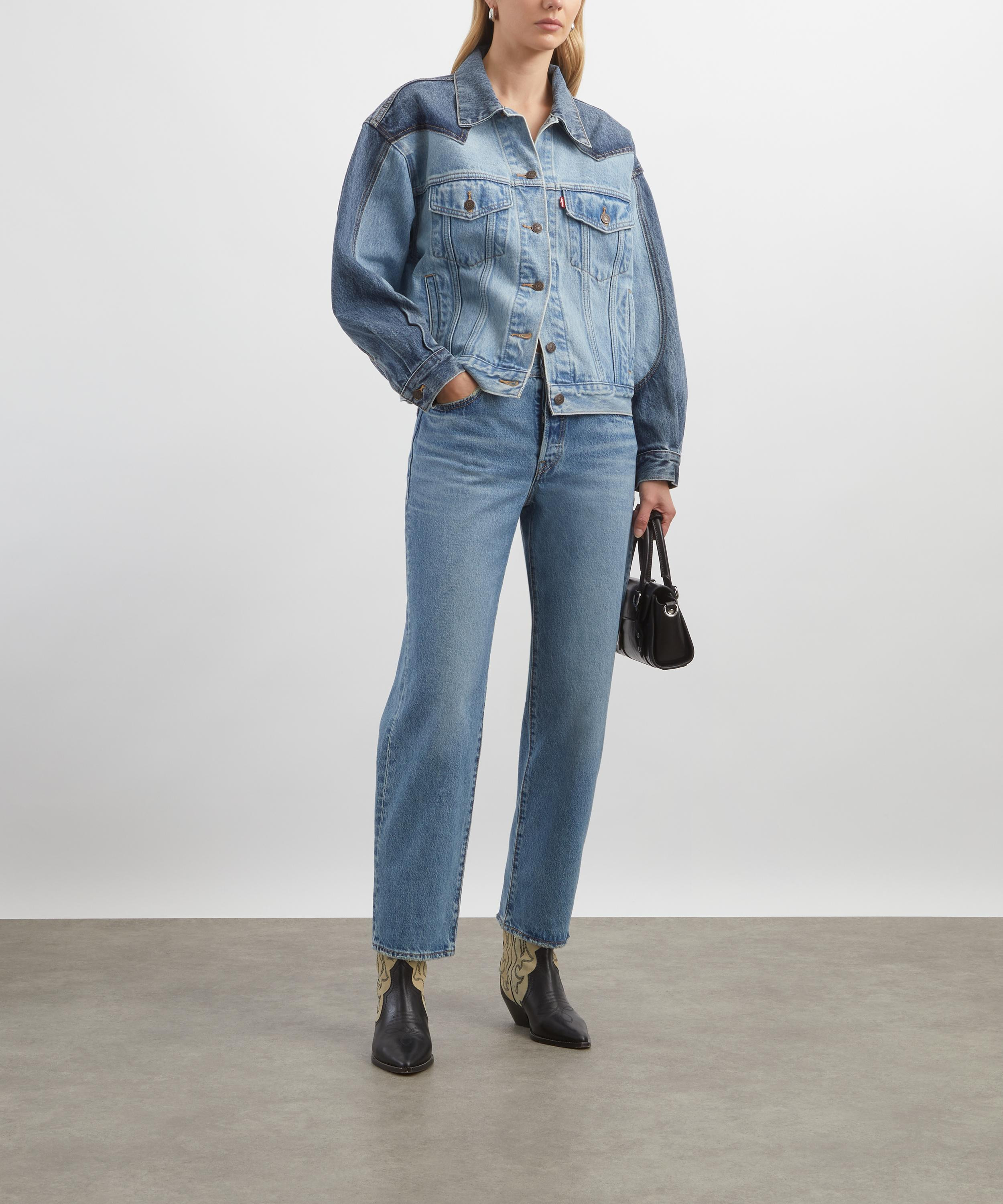 ‘90s Western Piece Trucker Jacket - 2