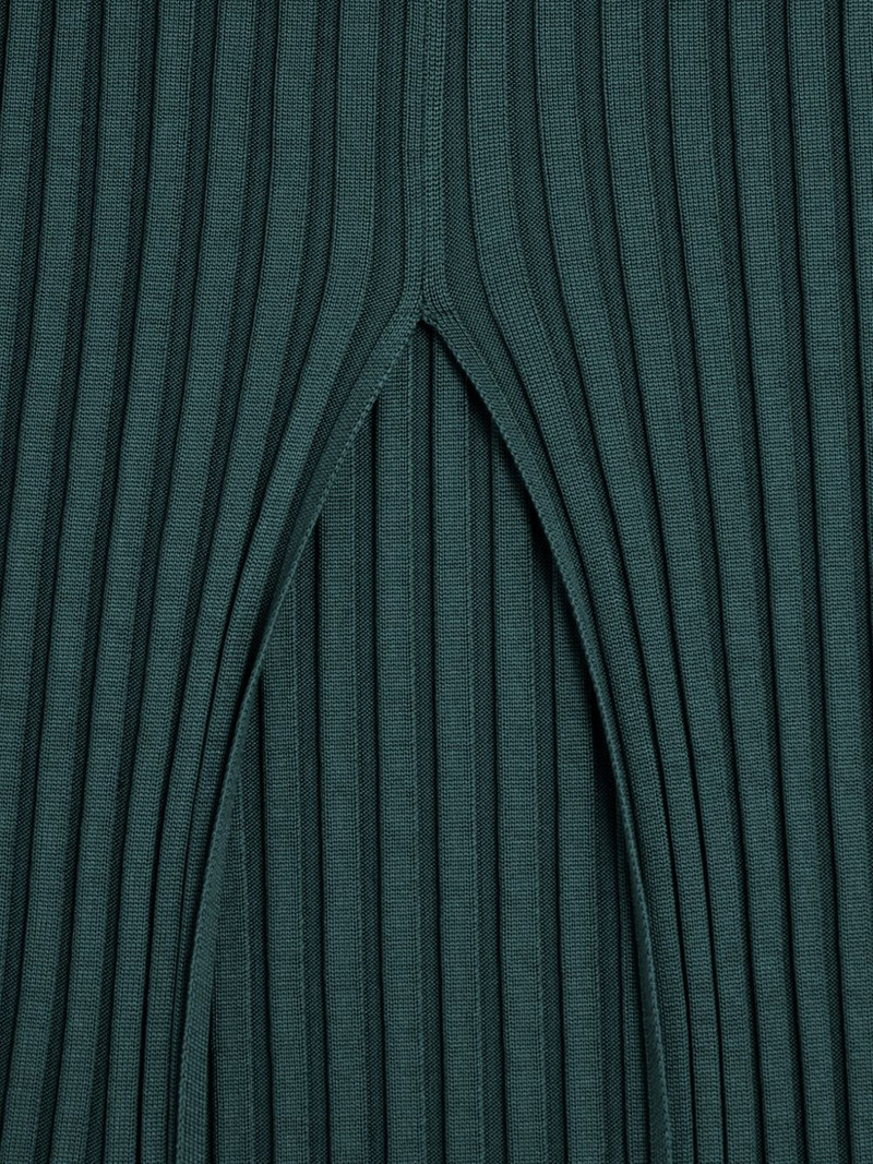 Tod's ribbed-knit midi skirt outlook