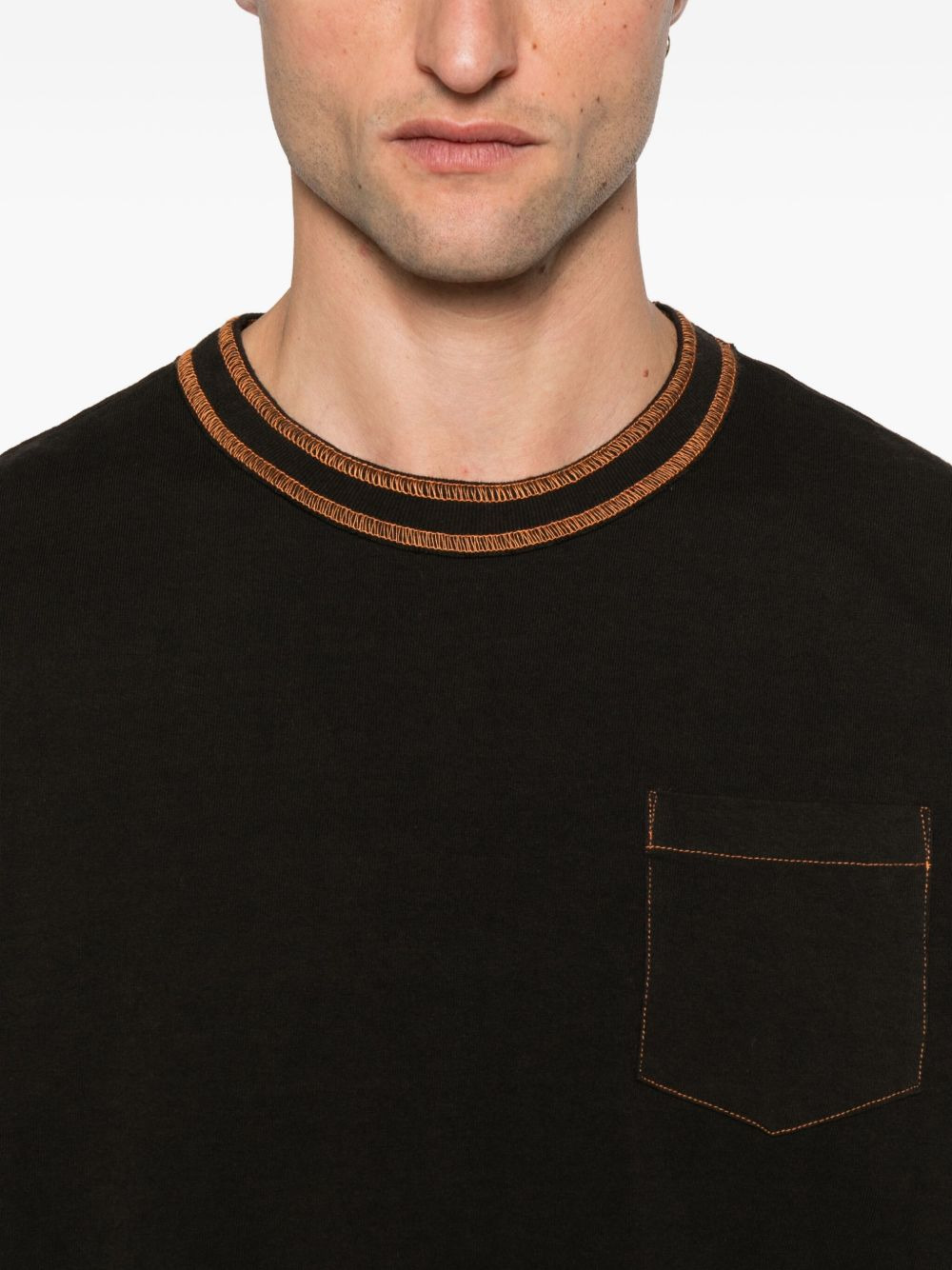 ombré pocket T-shirt - 4