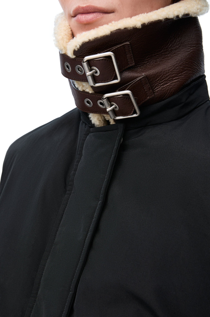 Puffer vest in cotton blend 7