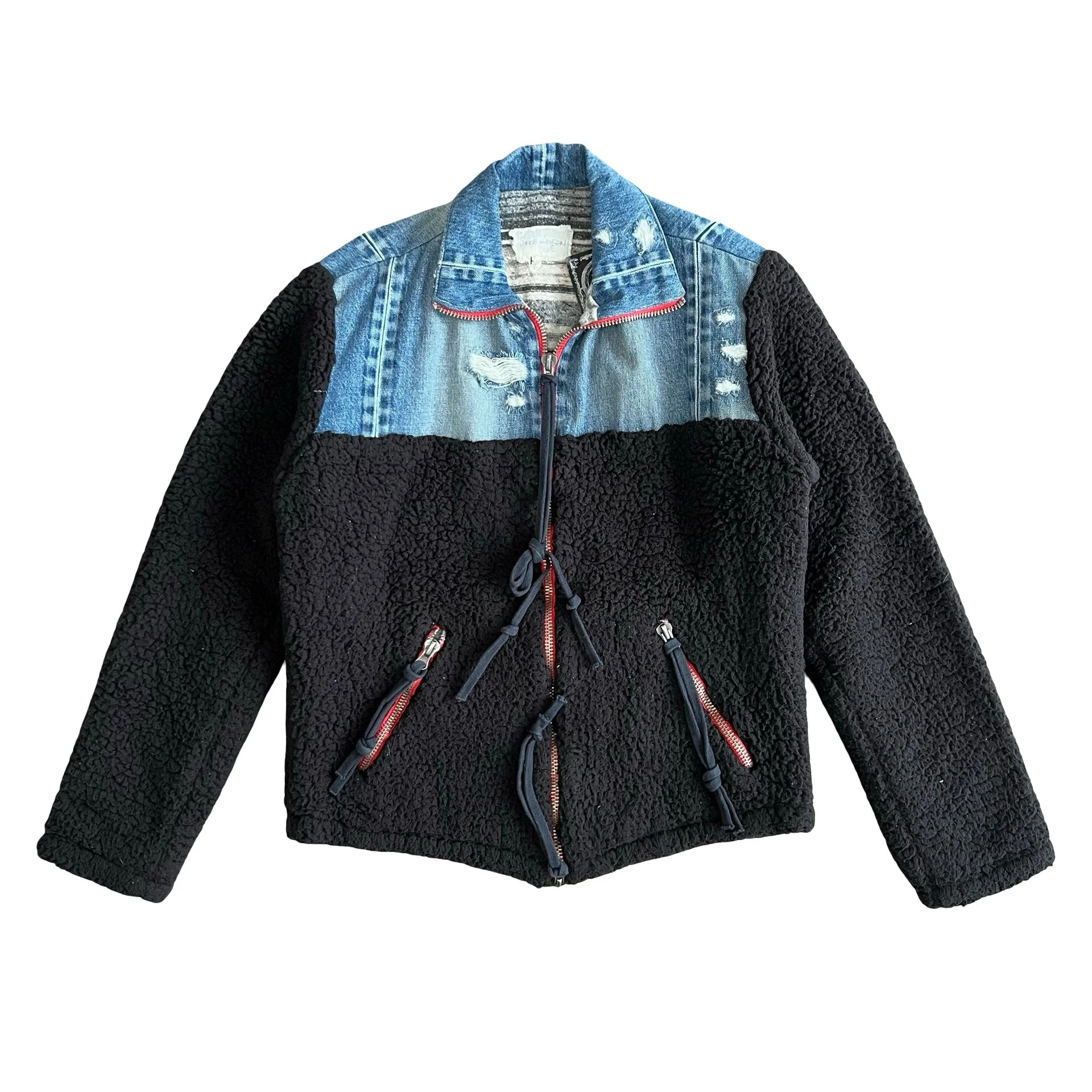 Greg Lauren Hybrid Fleece SZ 2 - 1