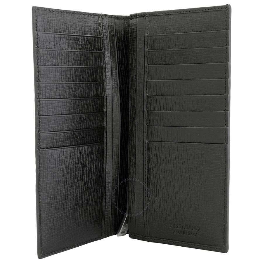 Ferragamo Vertical Long Leather Wallet - 4