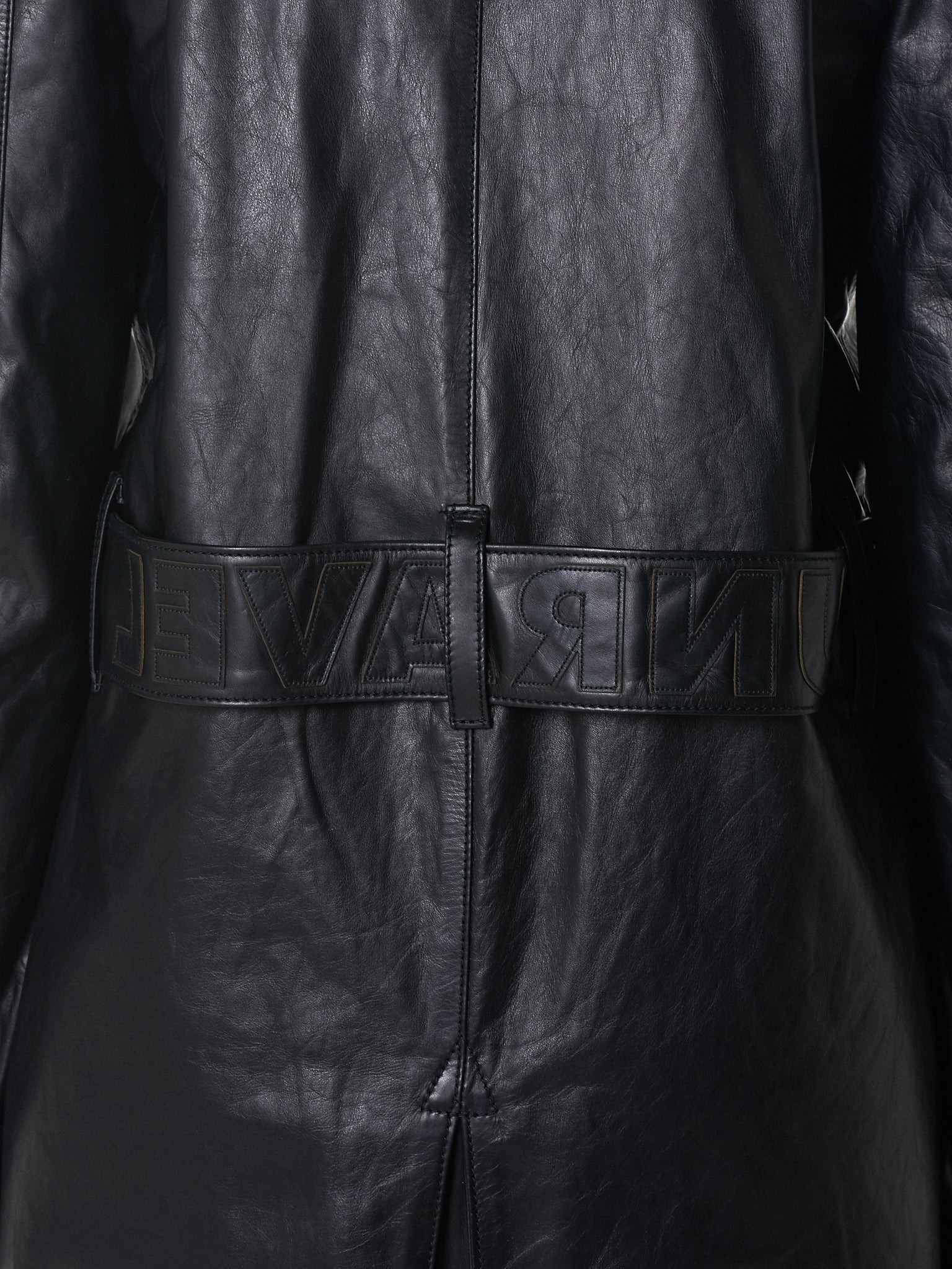 Leather Trench Coat - 5